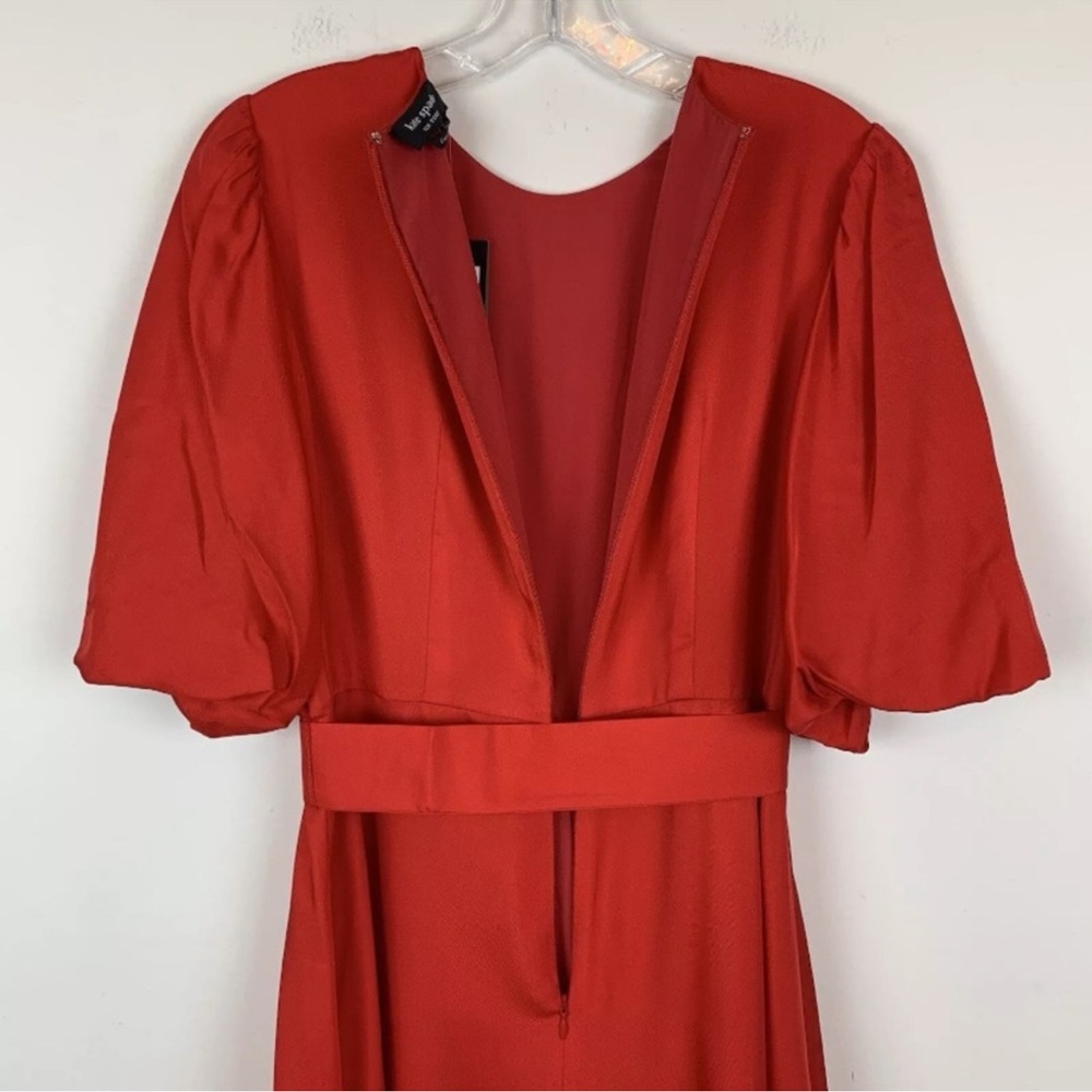 NWT Kate Spade Matinee Silk Blend Midi Dress. $378 - Picture 11 of 16